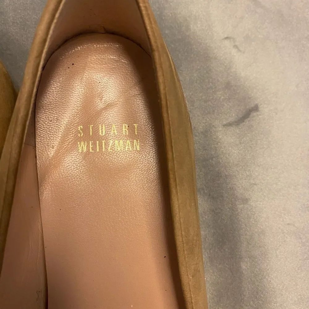 Stuart Weitzman suede flats, size 8 - Picture 6 of 8